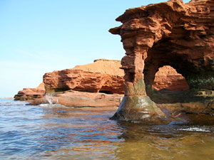 Prince Edward Island - red rocks